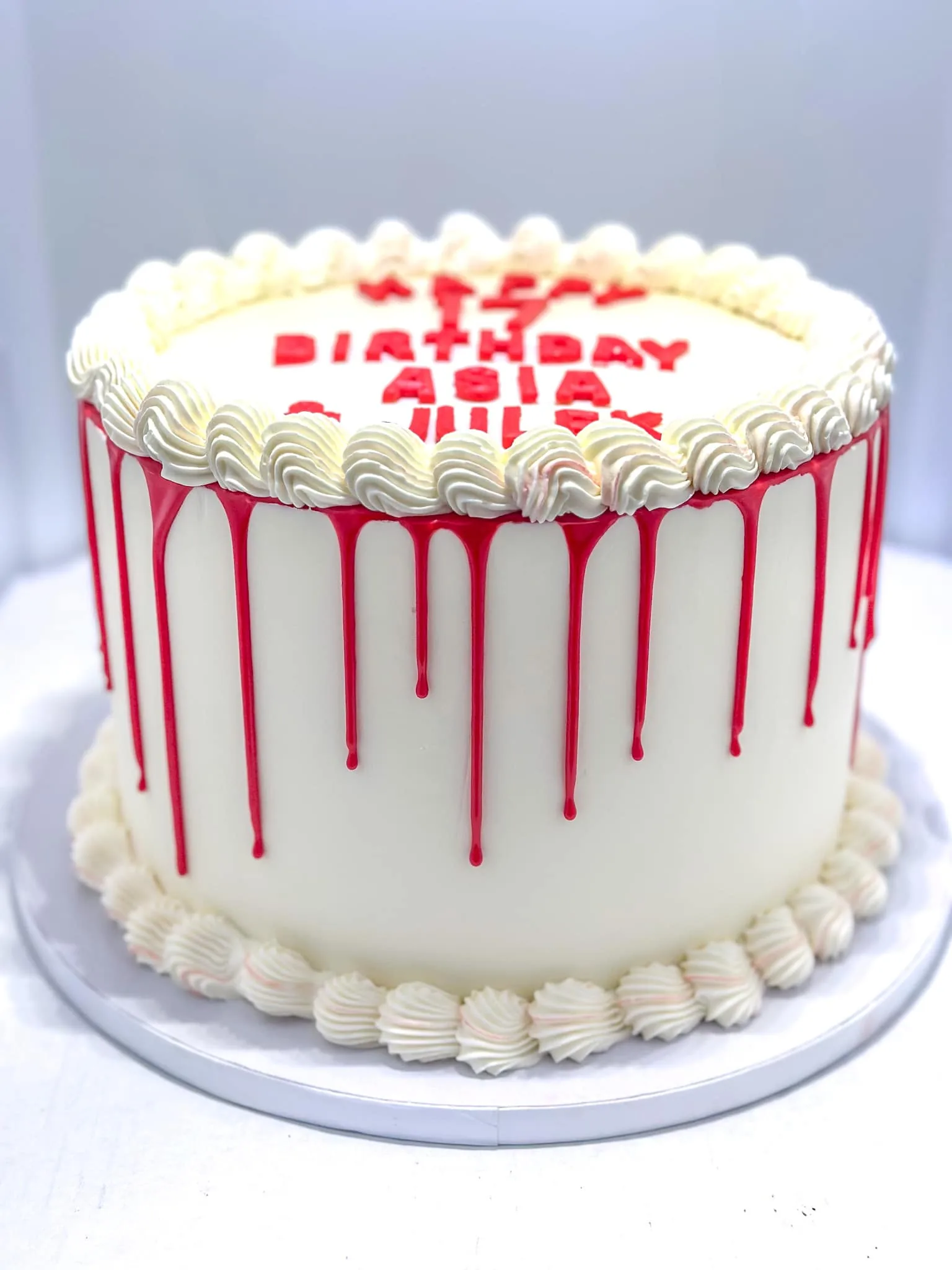 Custom cake handcrafted by Marta's Cakes in Jackson, New Jersey