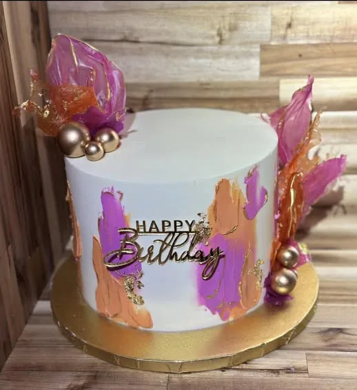 Custom cake handcrafted by Marta's Cakes in Jackson, New Jersey